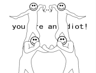 Original You Are an Idiot Flash animation by Kusare Miyabi (2004)